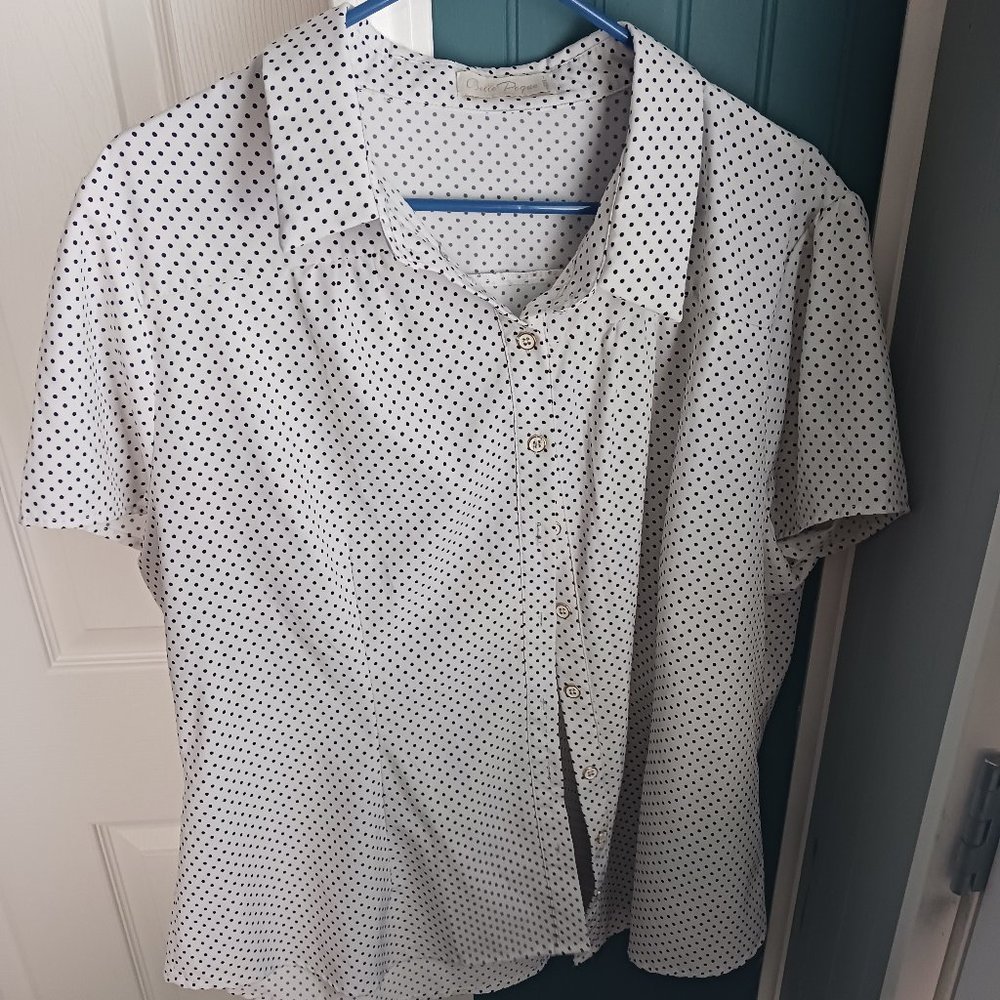 Belle Poque Polka Dot Blouse